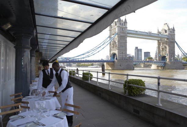 Terrace at Butlers Wharf